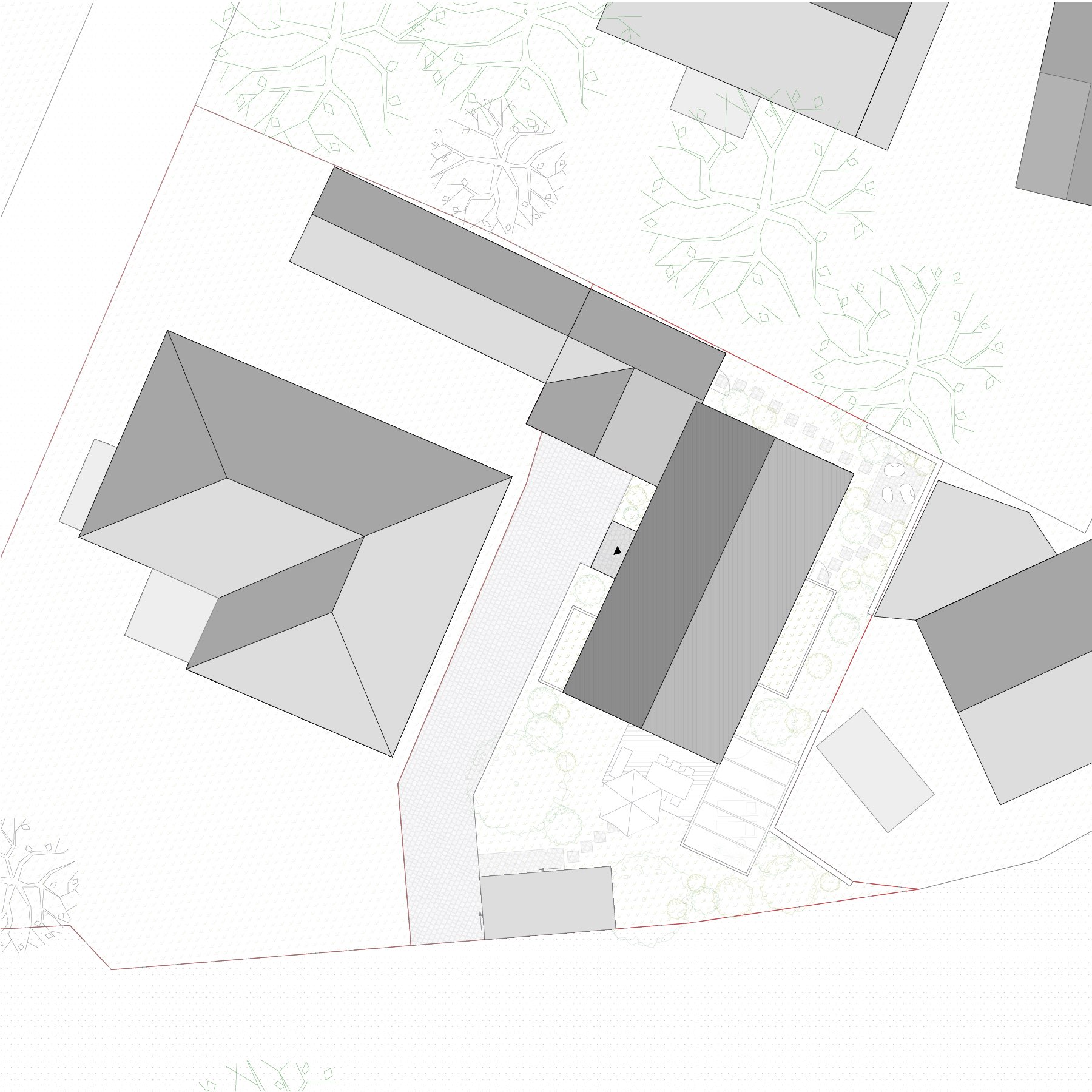 Entwurf C – Lageplan